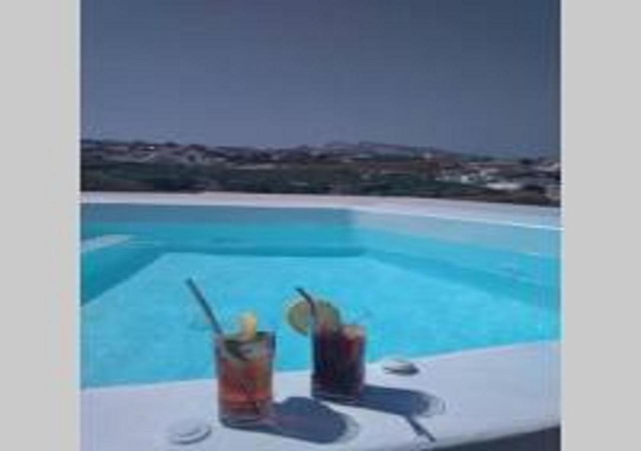 Amer Villa Santorini With Outdoor Hot Tub Vóthon Exterior foto
